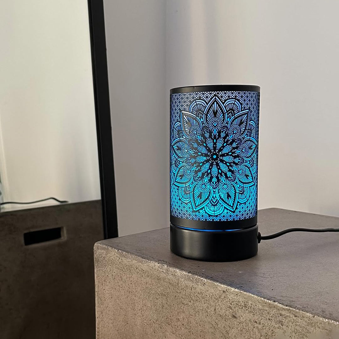 Mandala - Black LED Warmer