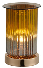 Honey Amber Glow - Glass Touch Warmer