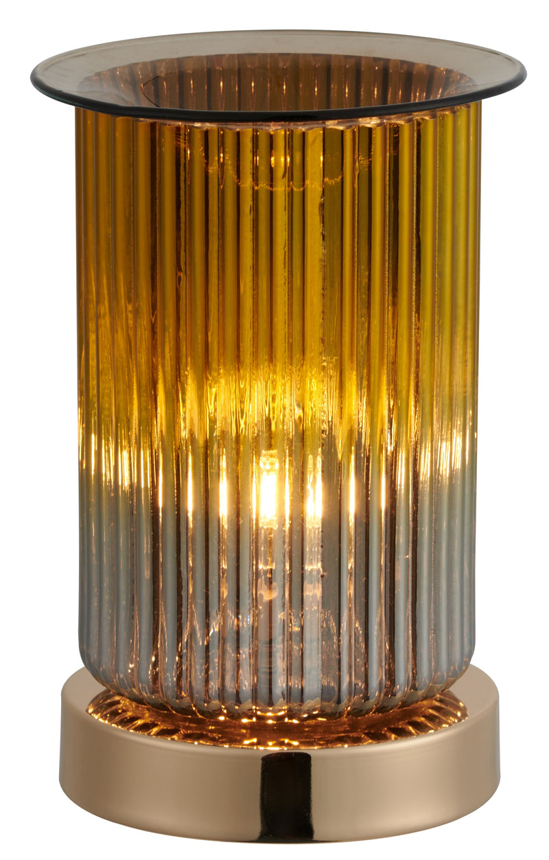 Honey Amber Glow - Glass Touch Warmer