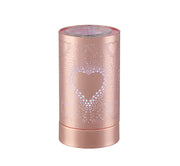 Rose Gold Heart LED Warmer