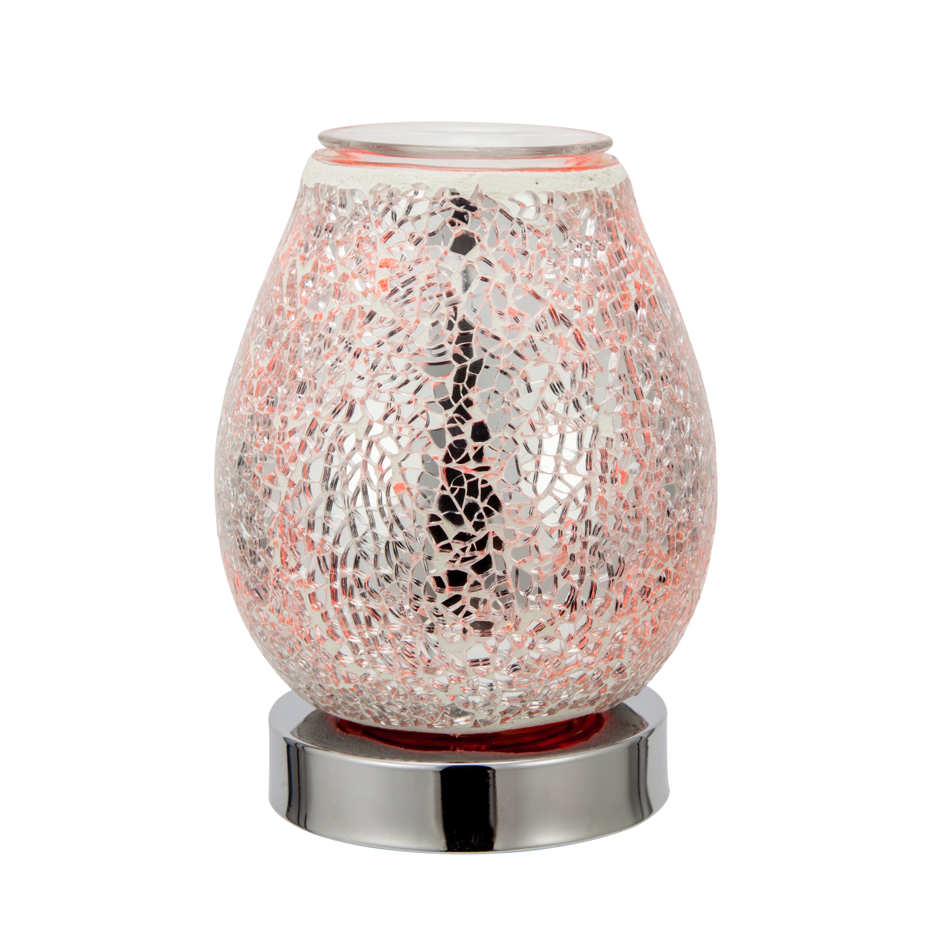 Silver Mosaic - Led Warmer 8 Colour Changes