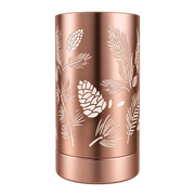 Rose Gold Feathers & Pinecones Warmer  Arriving new in stock 1 st week November