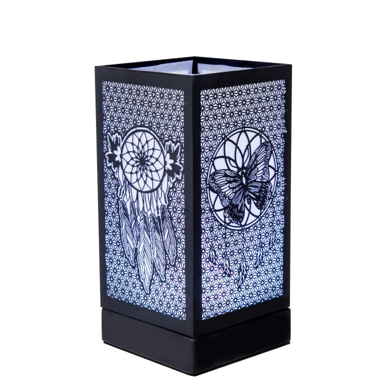 Dreamcatcher - Black Square LED Warmer