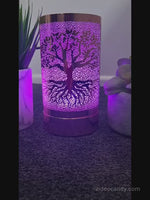 NEW!!!   Rose Gold Tree of Life  LED Warmer