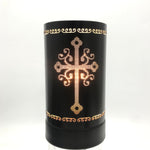 Black Antique Cross - Touch Warmer