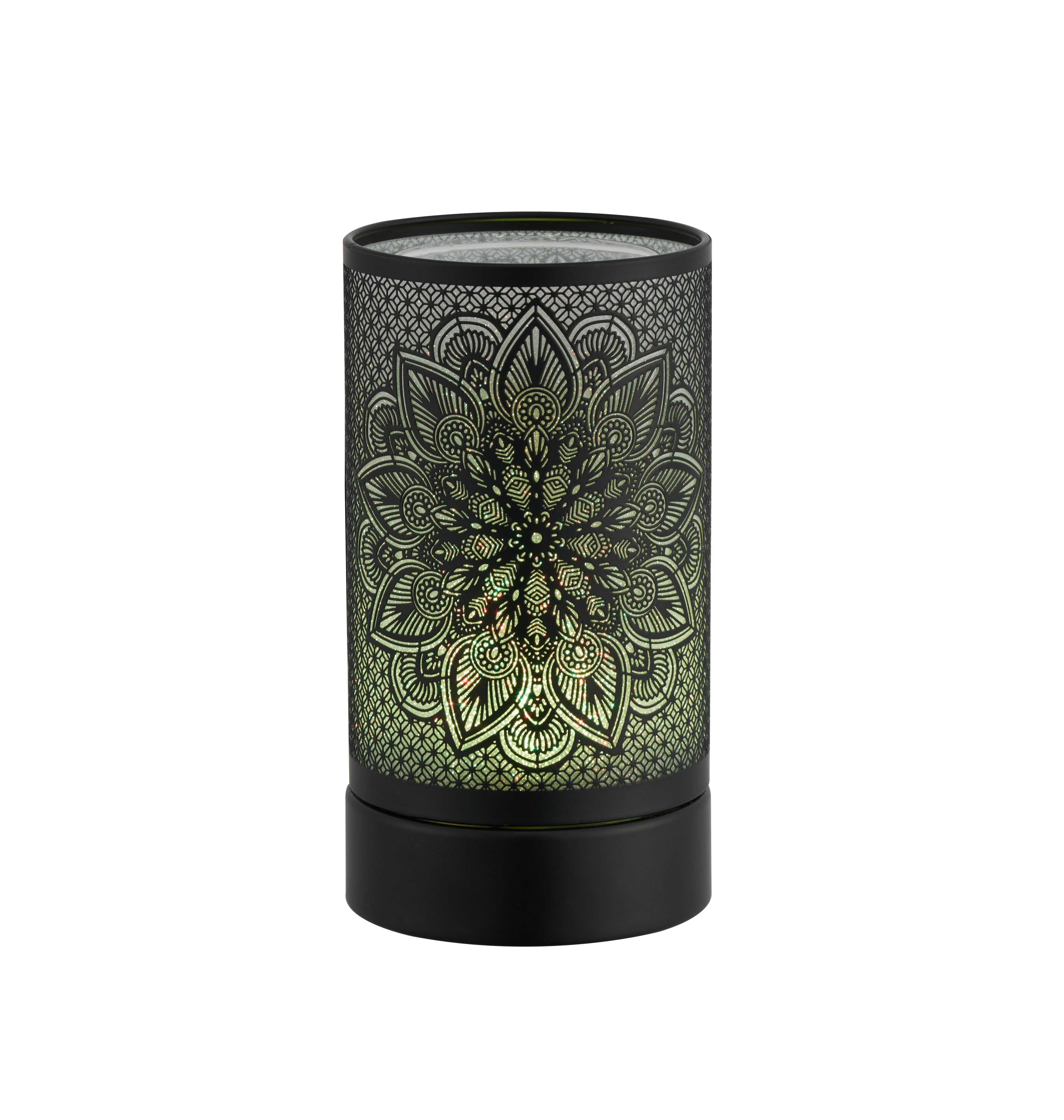 Mandala - Black LED Warmer