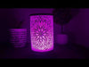 Mandala - Black LED Warmer