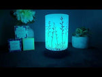 White Glass Flax - LED Warmer